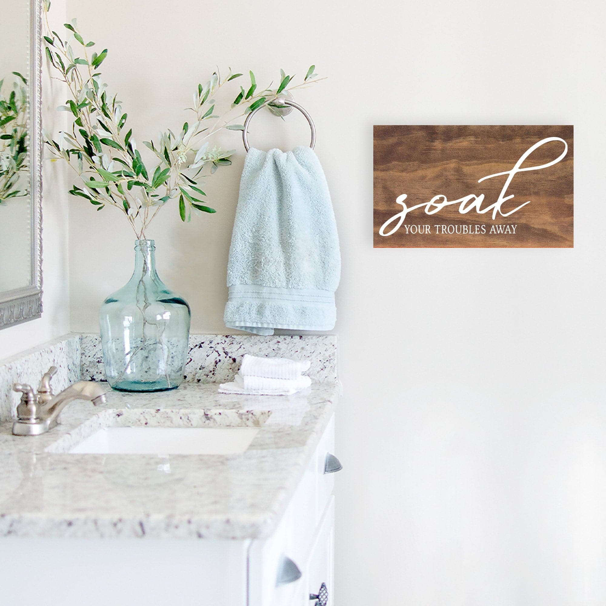 Soak Your Troubles Away - Dream Big Printables