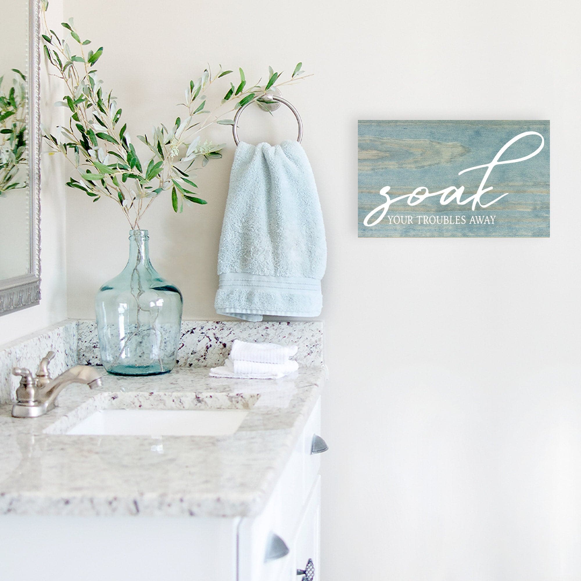 Soak Your Troubles Away - Dream Big Printables