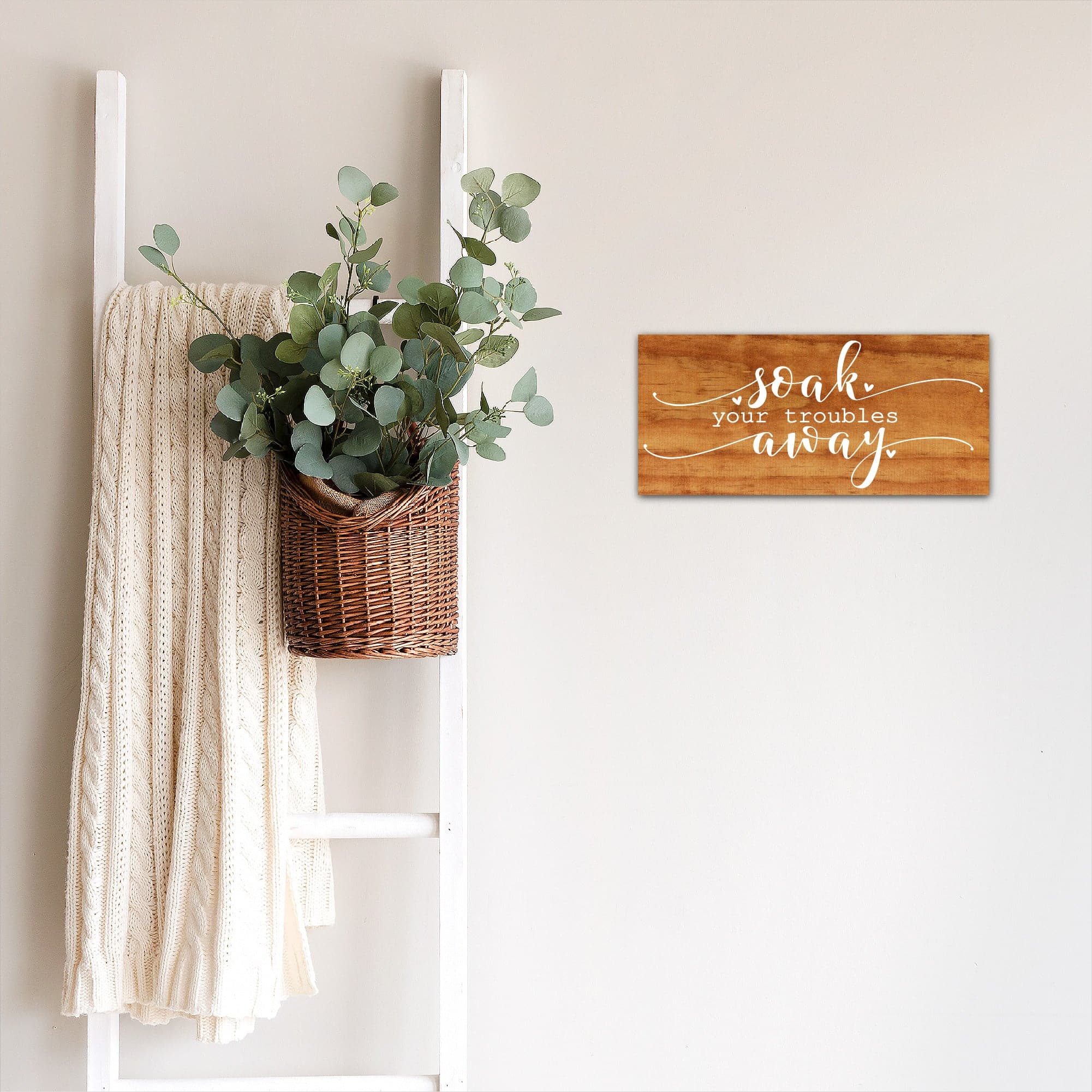 Soak Your Troubles Away - Dream Big Printables