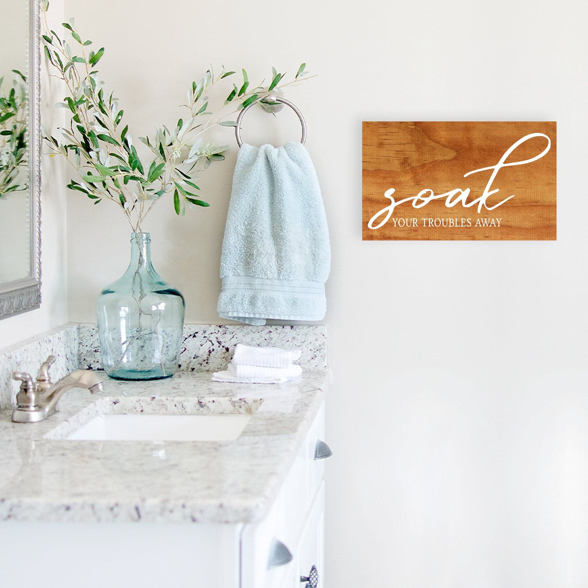 Soak Your Troubles Away - Dream Big Printables