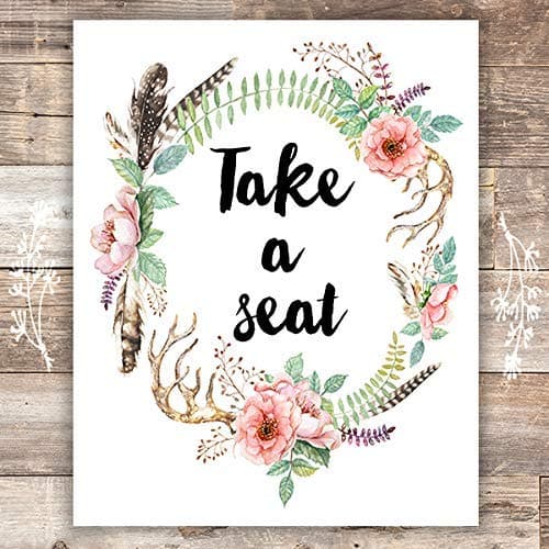 Take a Seat Art Print - 8x10 - Dream Big Printables