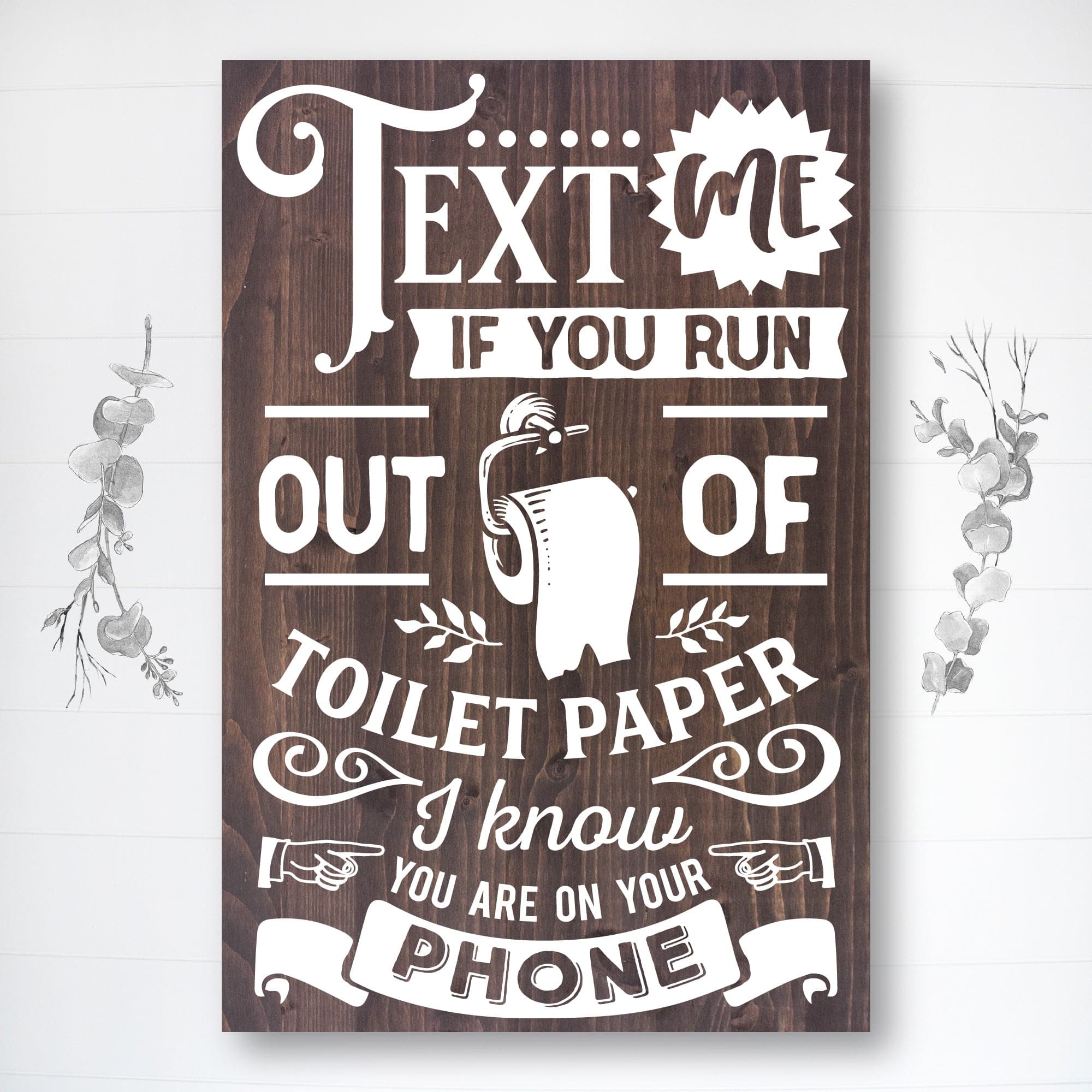 Text Me if You Run Out - Dream Big Printables