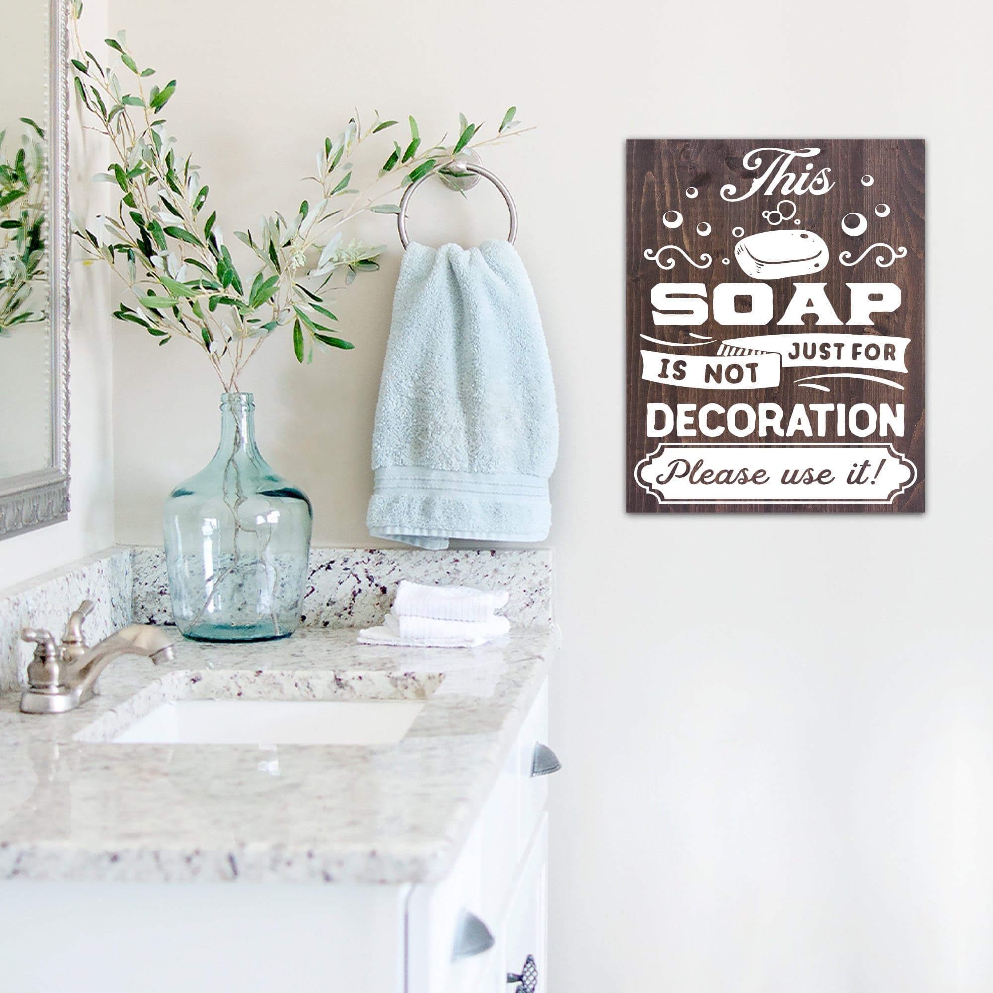 This Soap Is Not Just for Decoration - Dream Big Printables