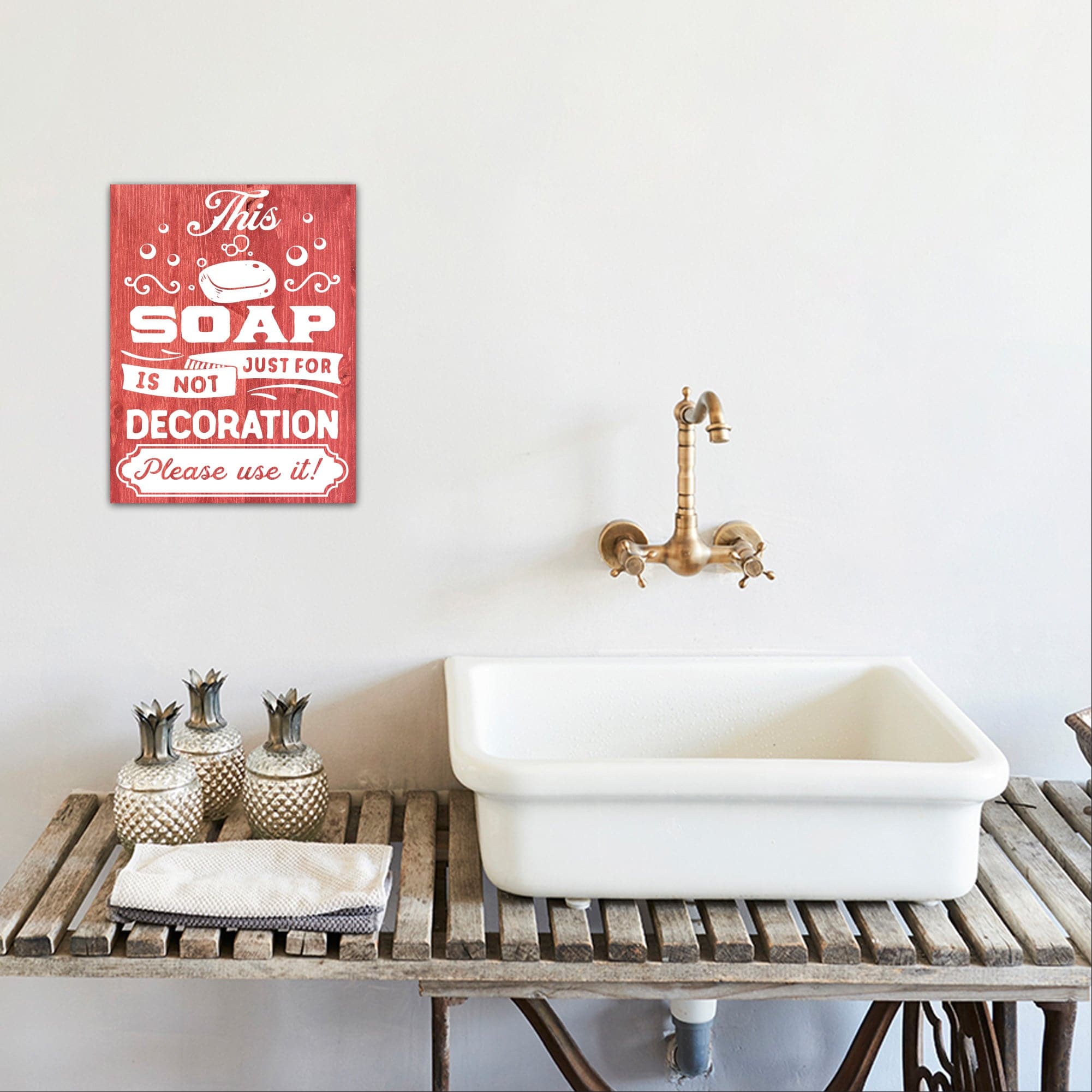 This Soap Is Not Just for Decoration - Dream Big Printables