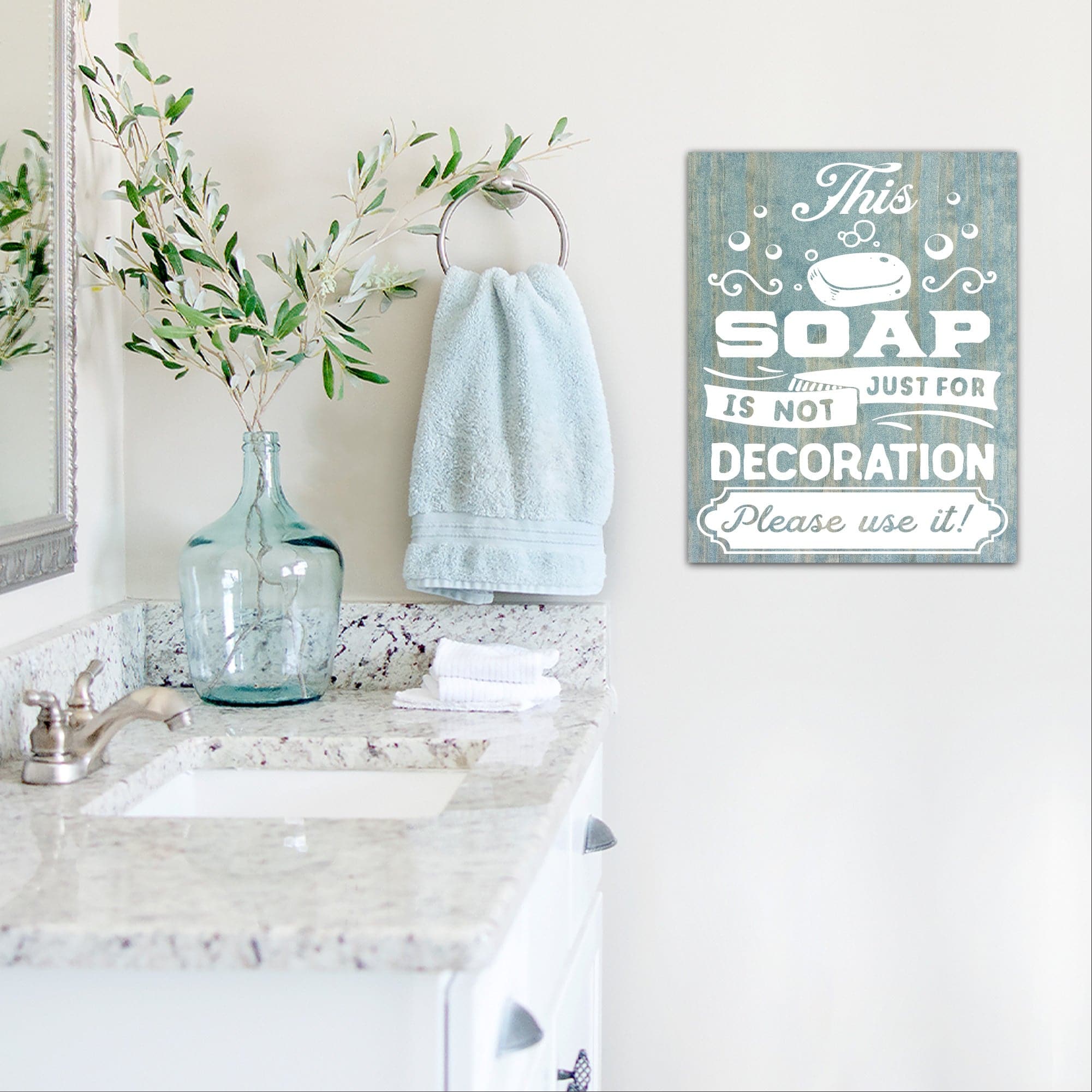 This Soap Is Not Just for Decoration - Dream Big Printables
