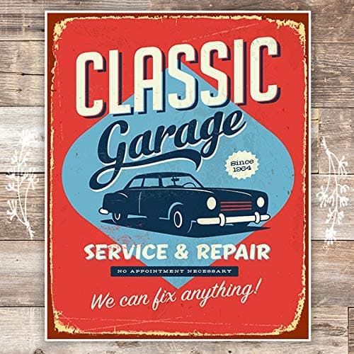 Vintage Car Art Print - Unframed - 8x10 - Dream Big Printables