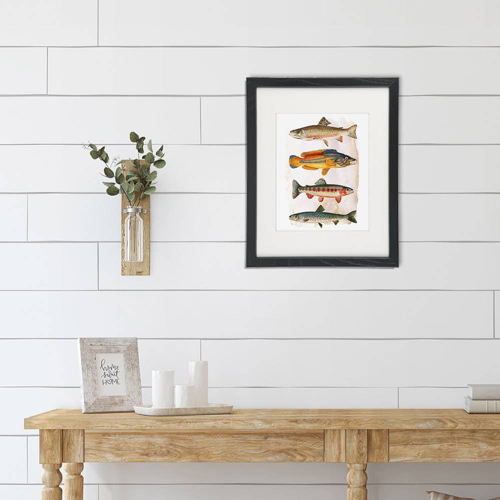 Vintage Fish Art Print - 8x10 - Dream Big Printables