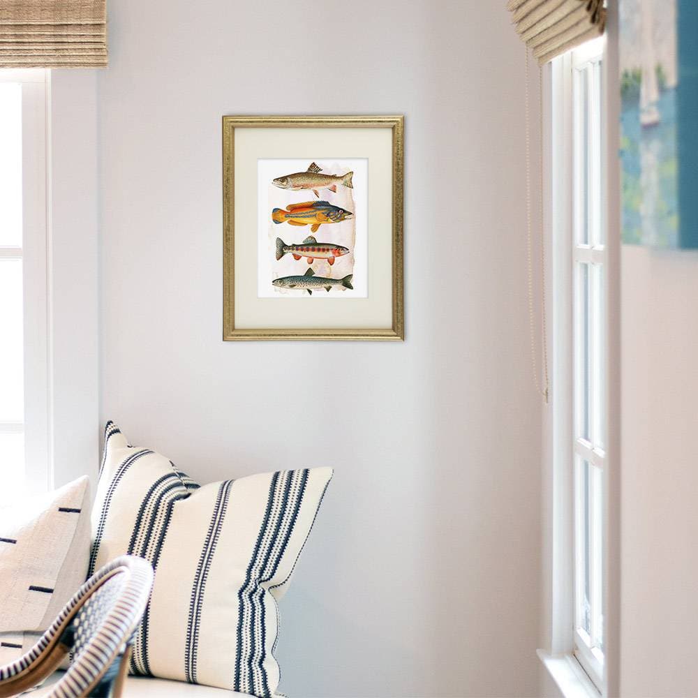 Vintage Fish Art Print - 8x10 - Dream Big Printables