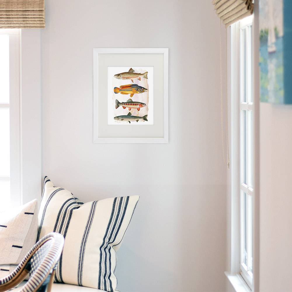 Vintage Fish Art Print - 8x10 - Dream Big Printables