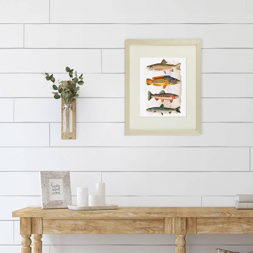 Vintage Fish Art Print - 8x10 - Dream Big Printables