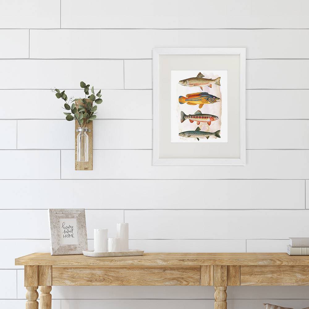 Vintage Fish Art Print - 8x10 - Dream Big Printables