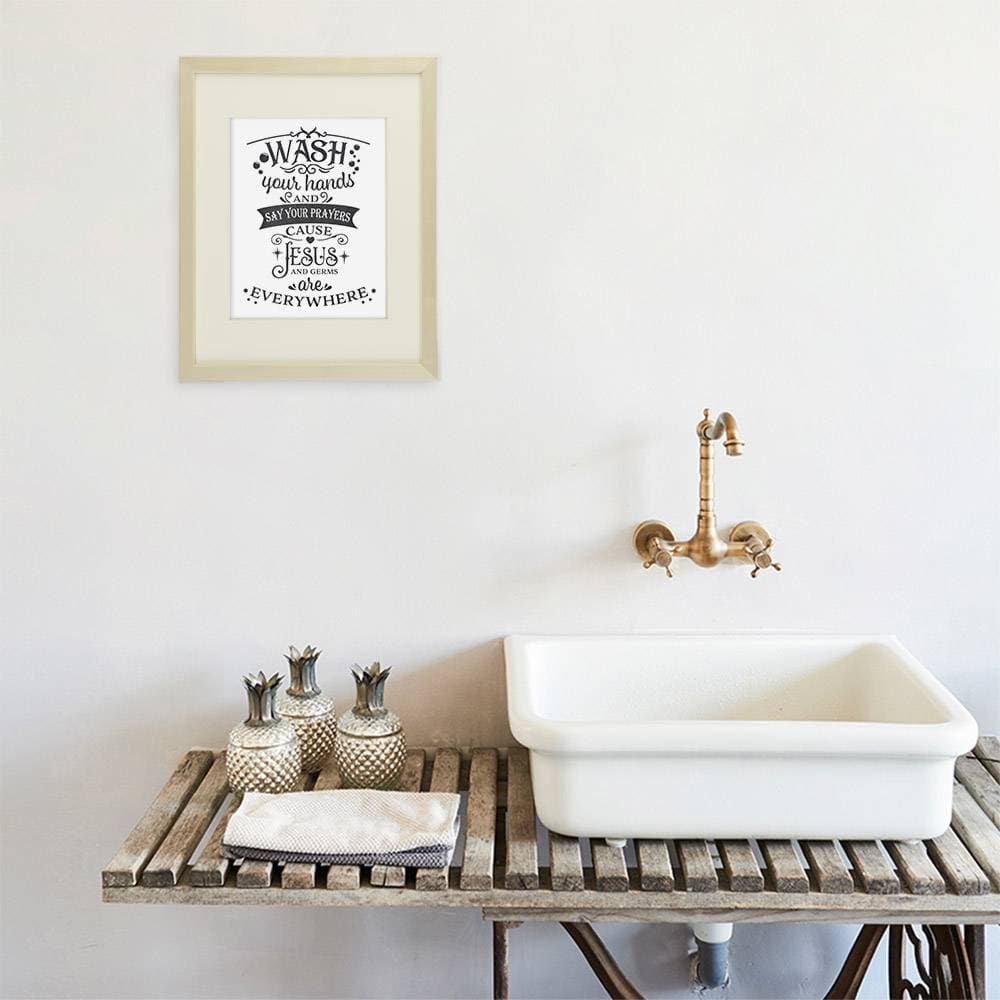 Wash Your Hands and Say Your Prayers Art Print - 8x10 - Dream Big Printables