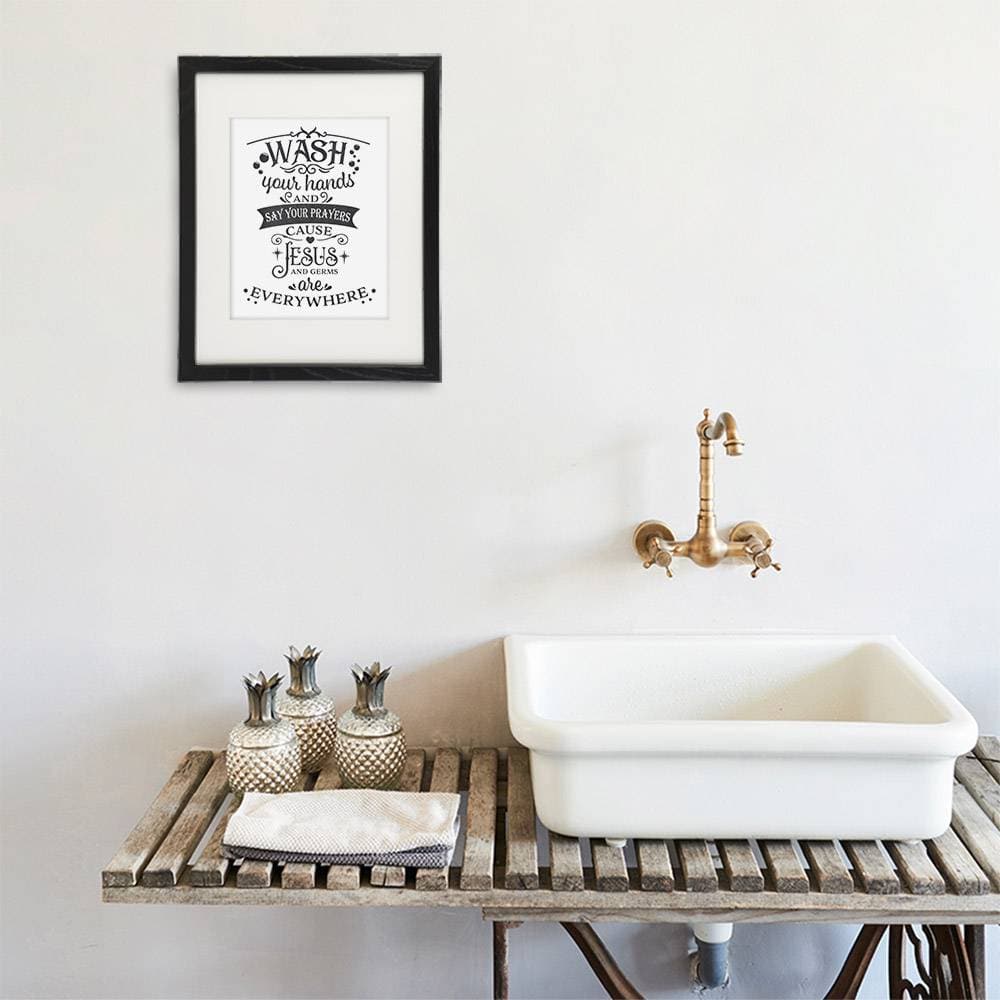 Wash Your Hands and Say Your Prayers Art Print - 8x10 - Dream Big Printables