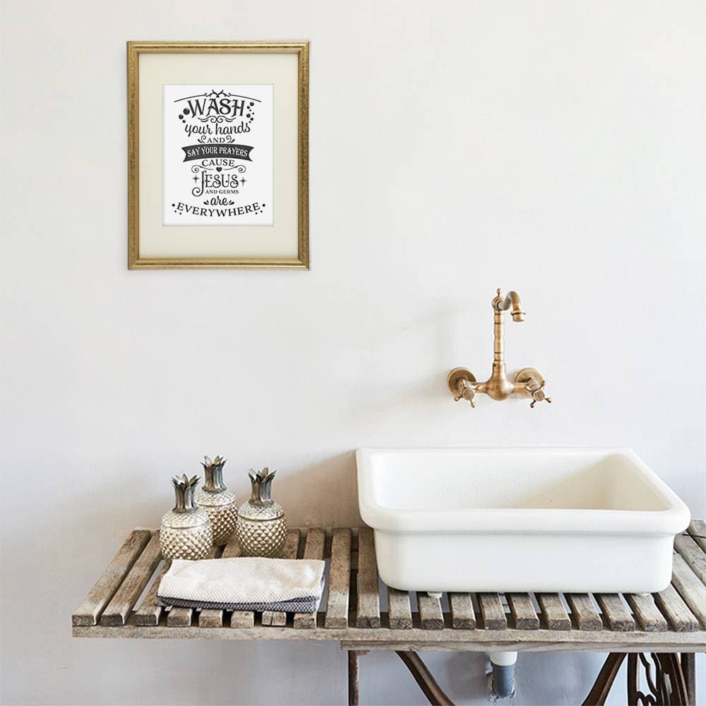 Wash Your Hands and Say Your Prayers Art Print - 8x10 - Dream Big Printables