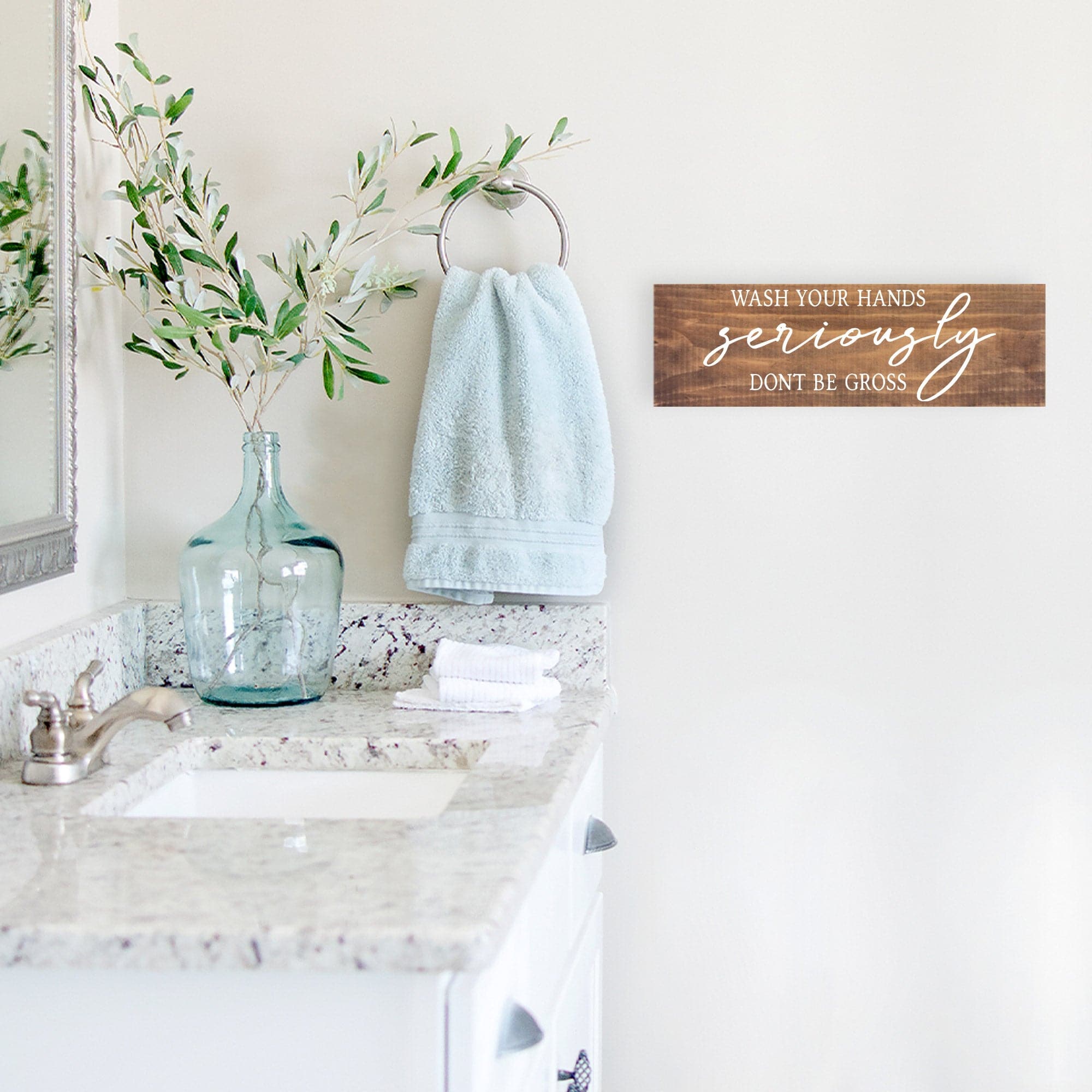 Wash Your Hands Seriously Don't Be Gross - Dream Big Printables