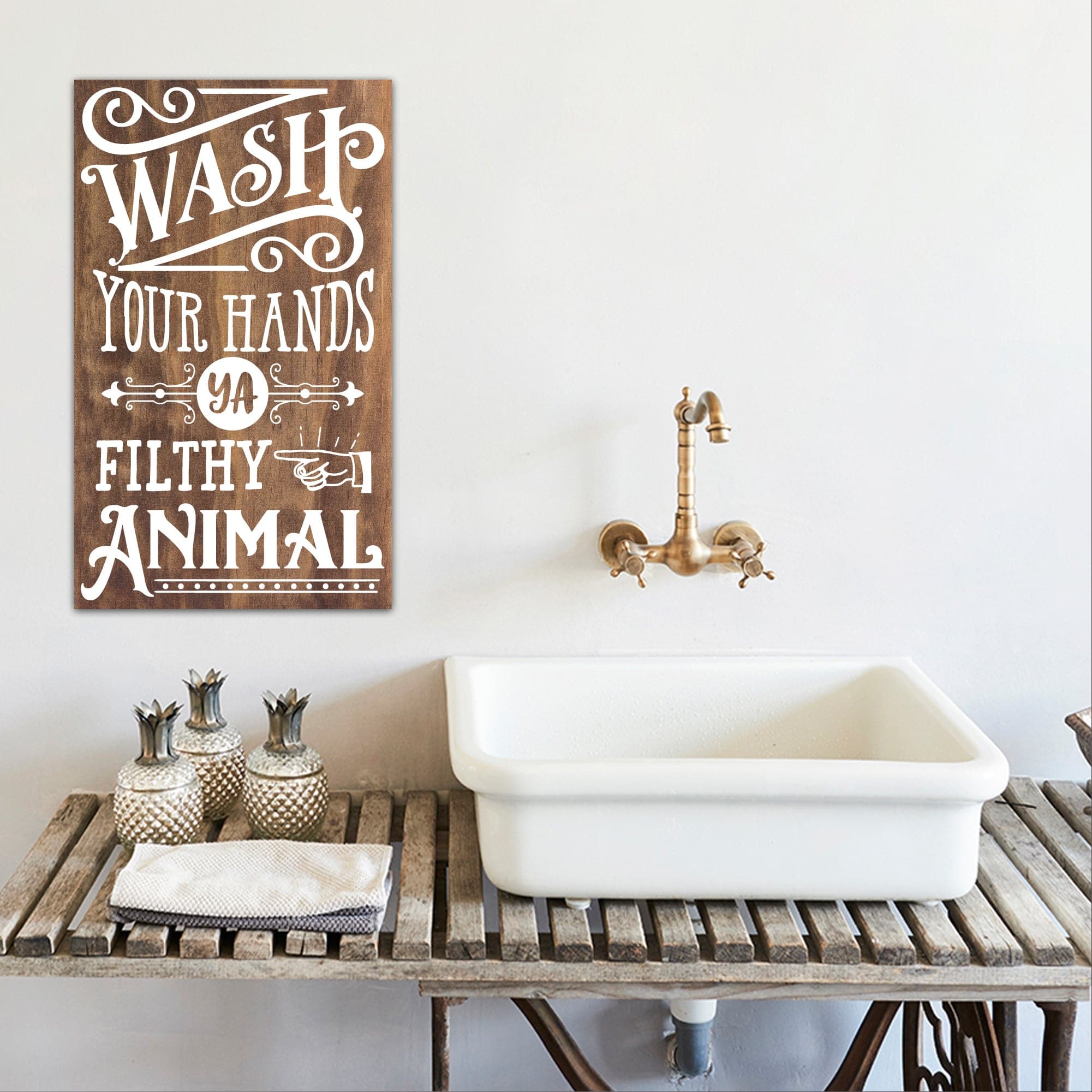 Wash Your Hands Ya Filthy - Dream Big Printables