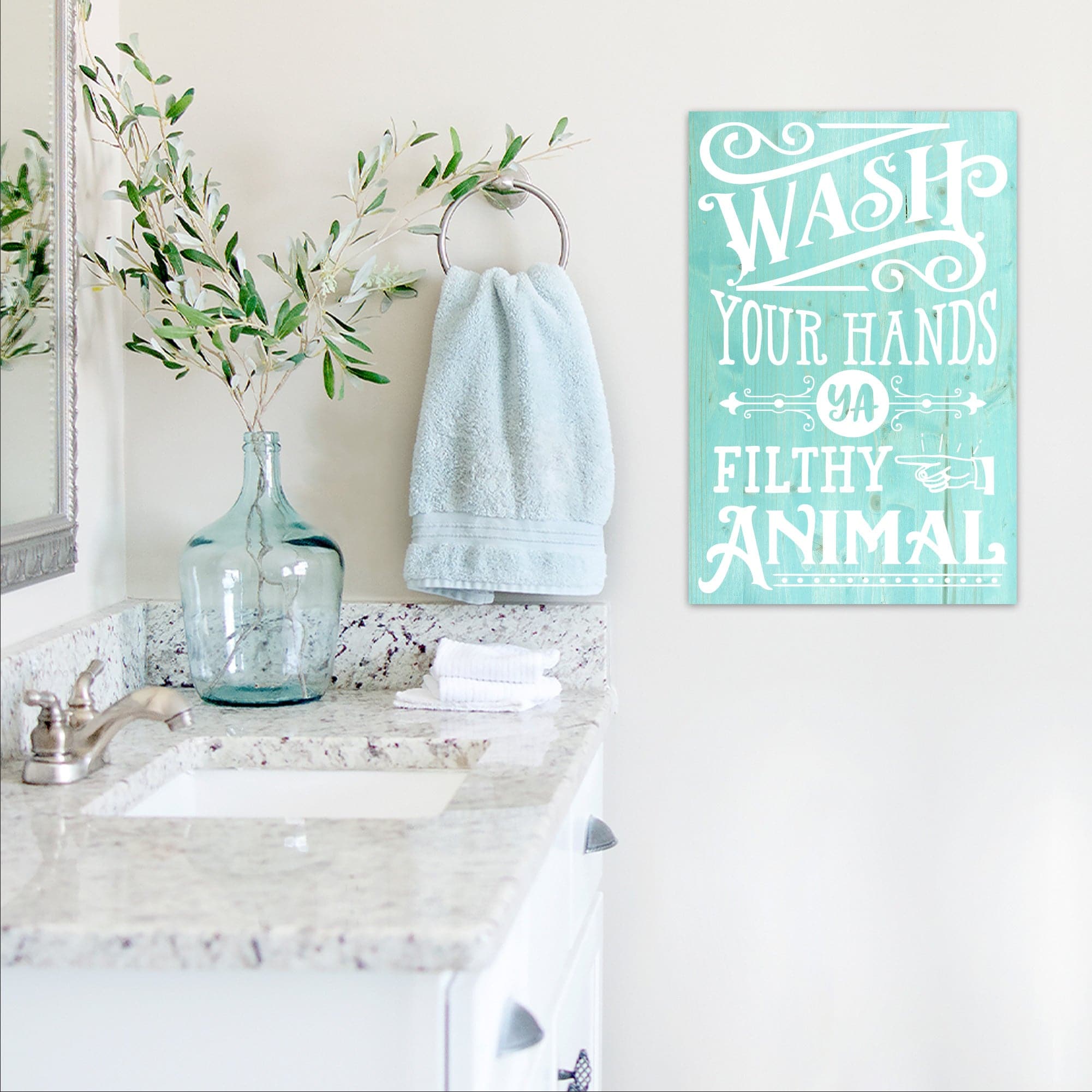 Wash Your Hands Ya Filthy - Dream Big Printables