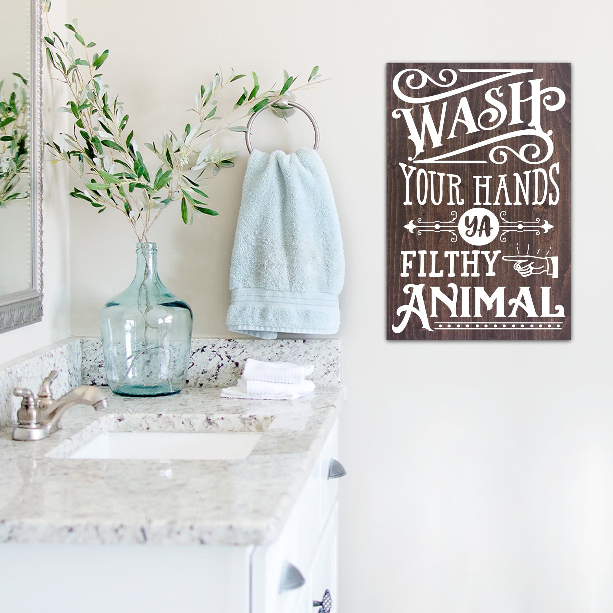Wash Your Hands Ya Filthy - Dream Big Printables