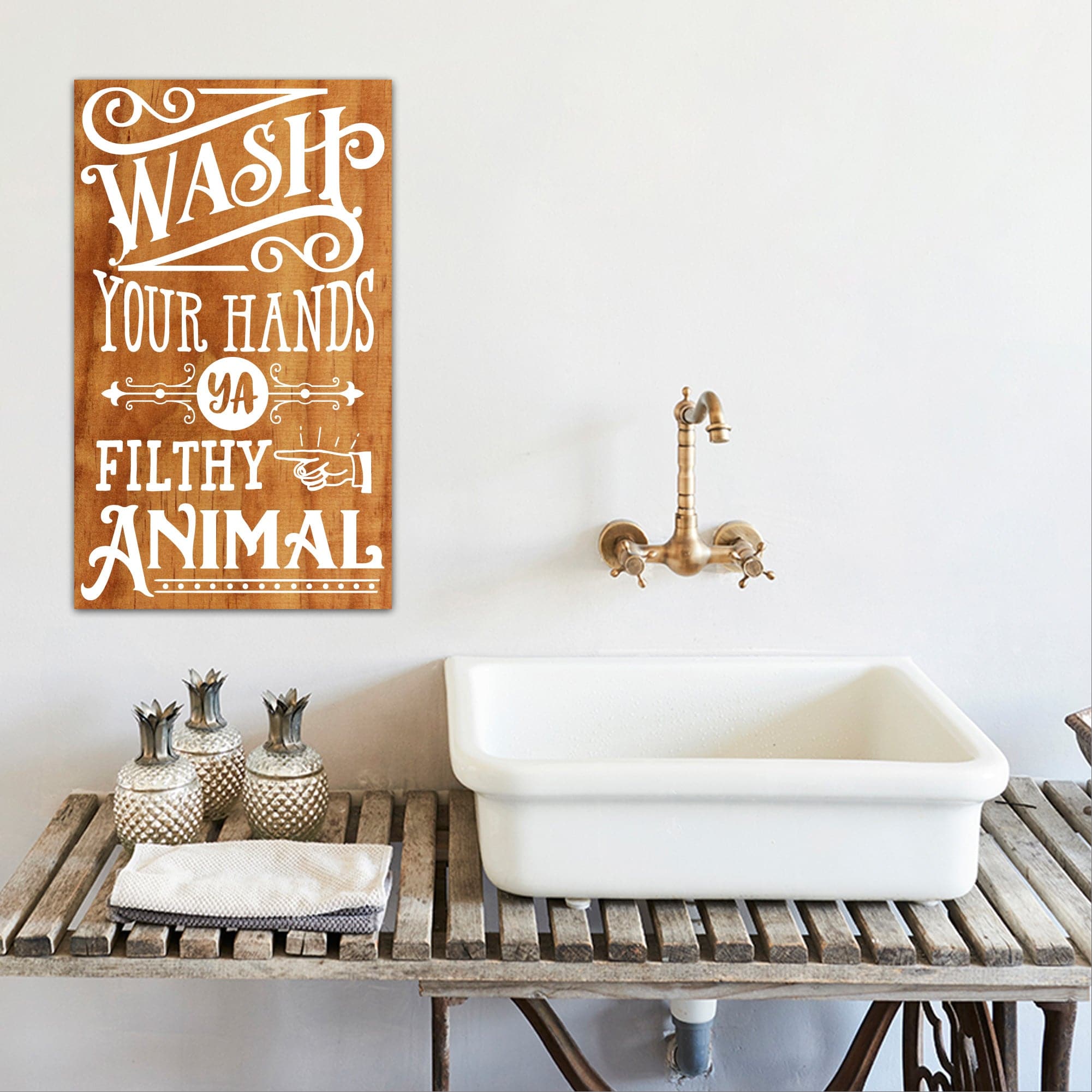 Wash Your Hands Ya Filthy - Dream Big Printables