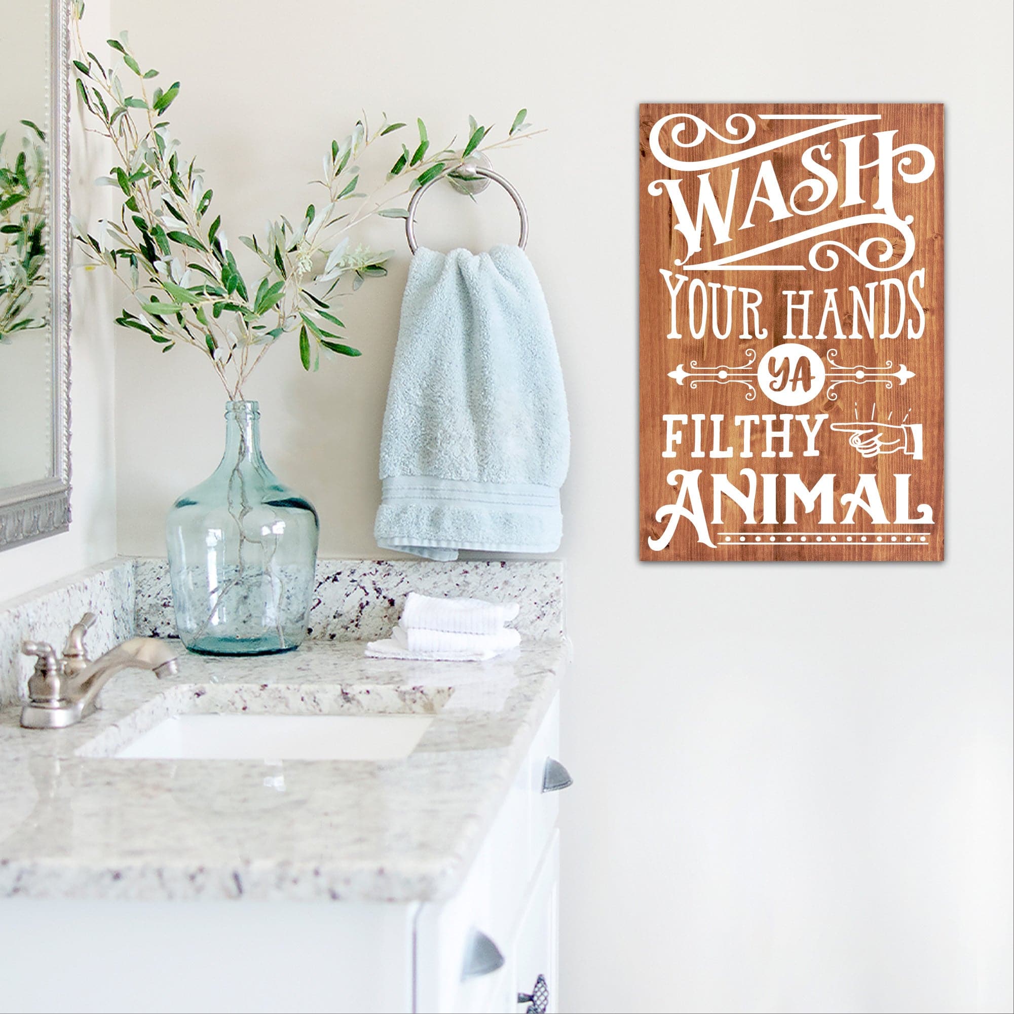 Wash Your Hands Ya Filthy - Dream Big Printables