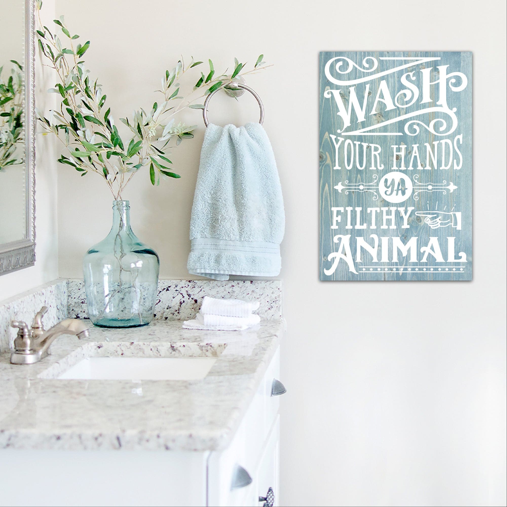 Wash Your Hands Ya Filthy - Dream Big Printables