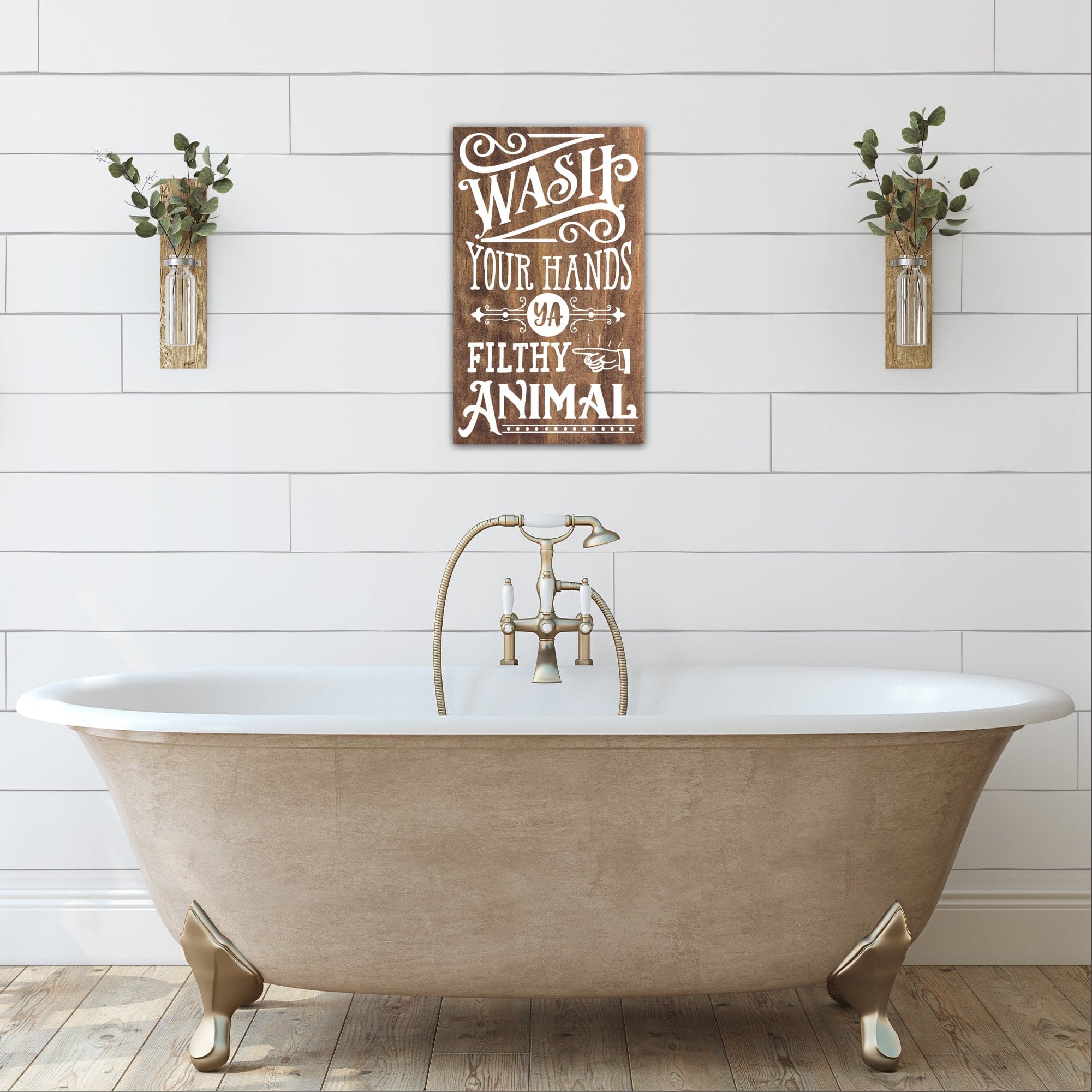 Wash Your Hands Ya Filthy - Dream Big Printables
