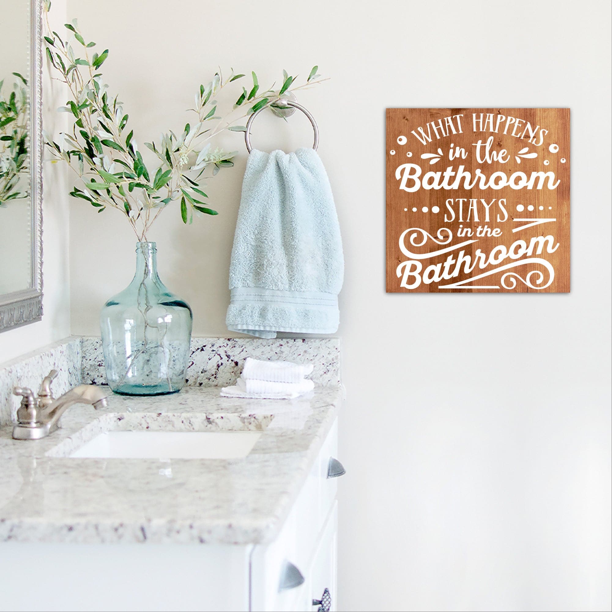 What Happens in the Bathroom - Dream Big Printables