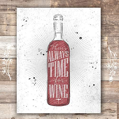 Wine Wall Decor Art Print - Unframed - 8x10 - Dream Big Printables