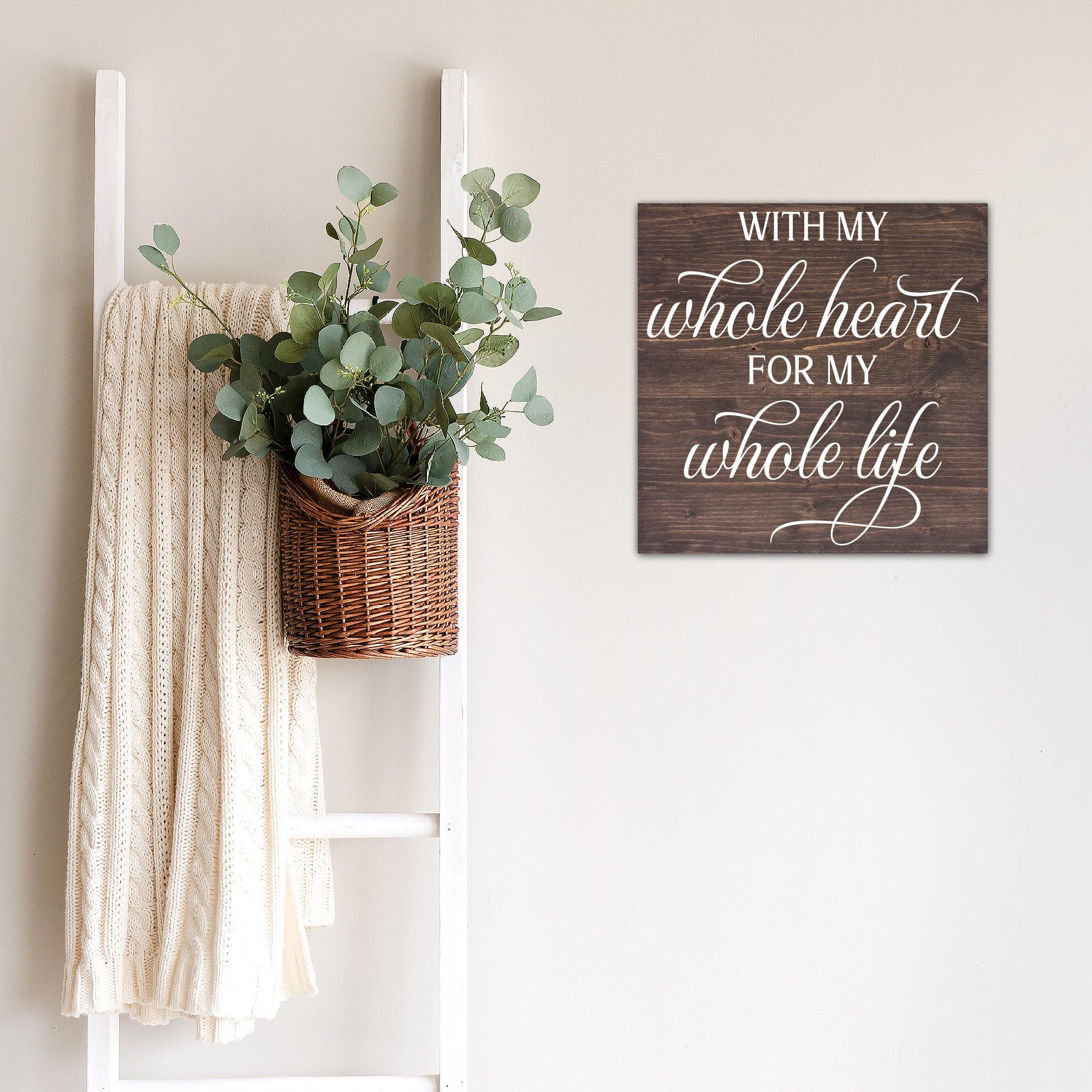 With My Whole Heart - Dream Big Printables