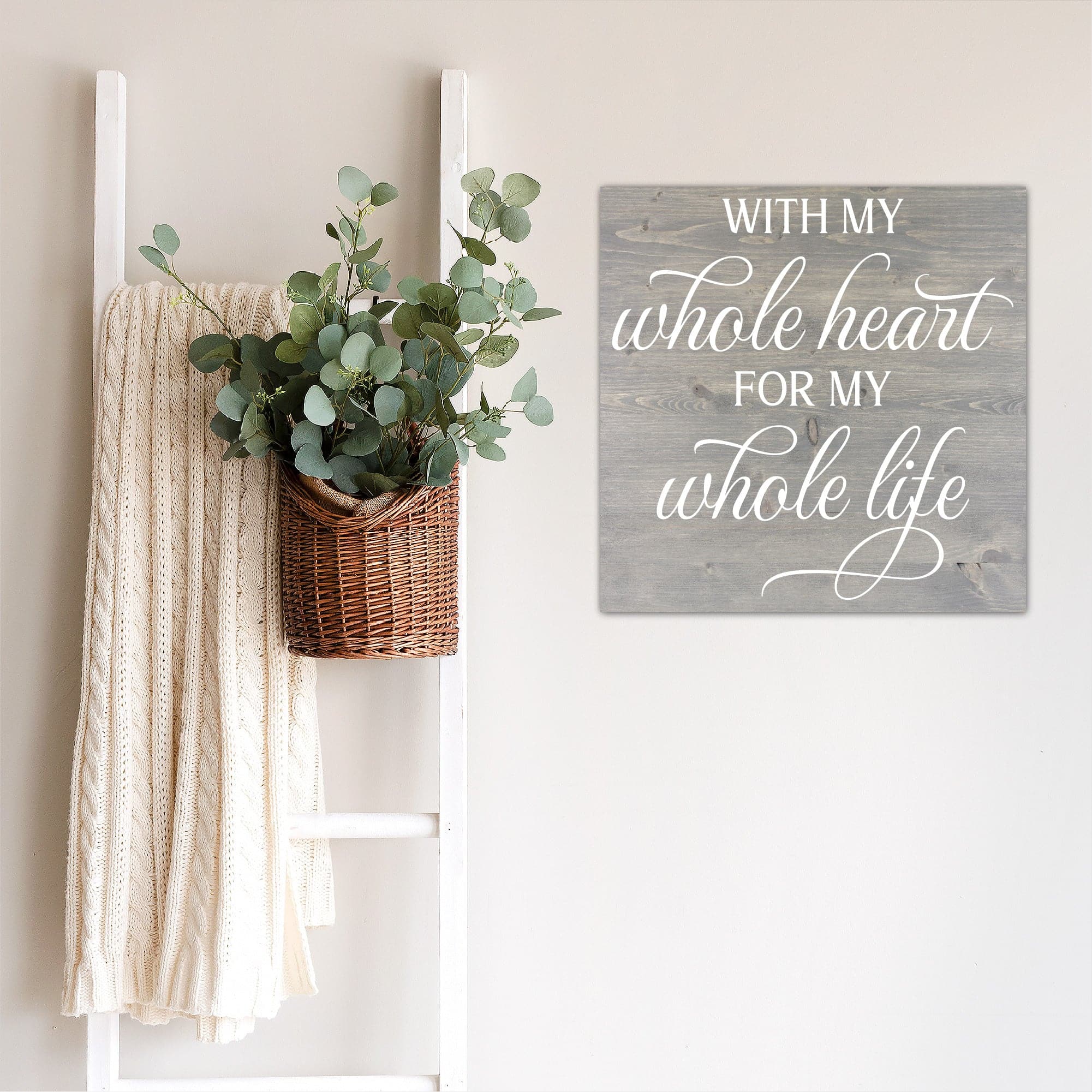 With My Whole Heart - Dream Big Printables