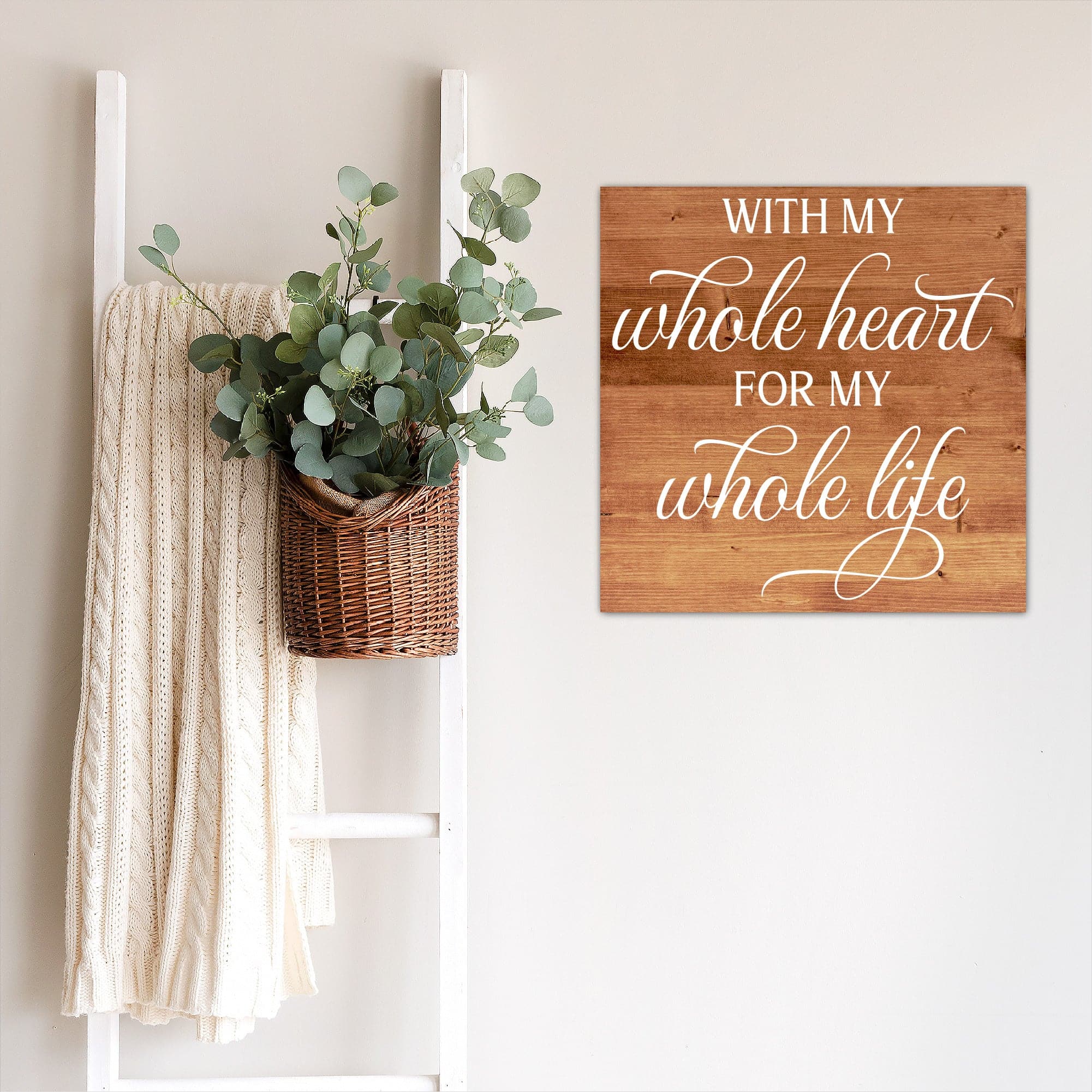 With My Whole Heart - Dream Big Printables