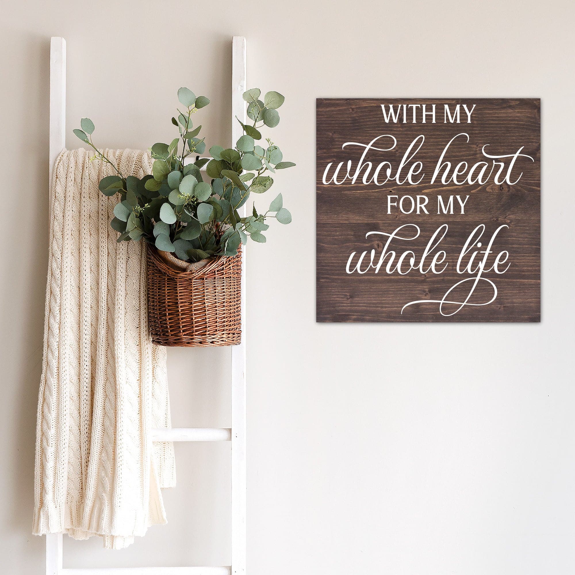 With My Whole Heart - Dream Big Printables