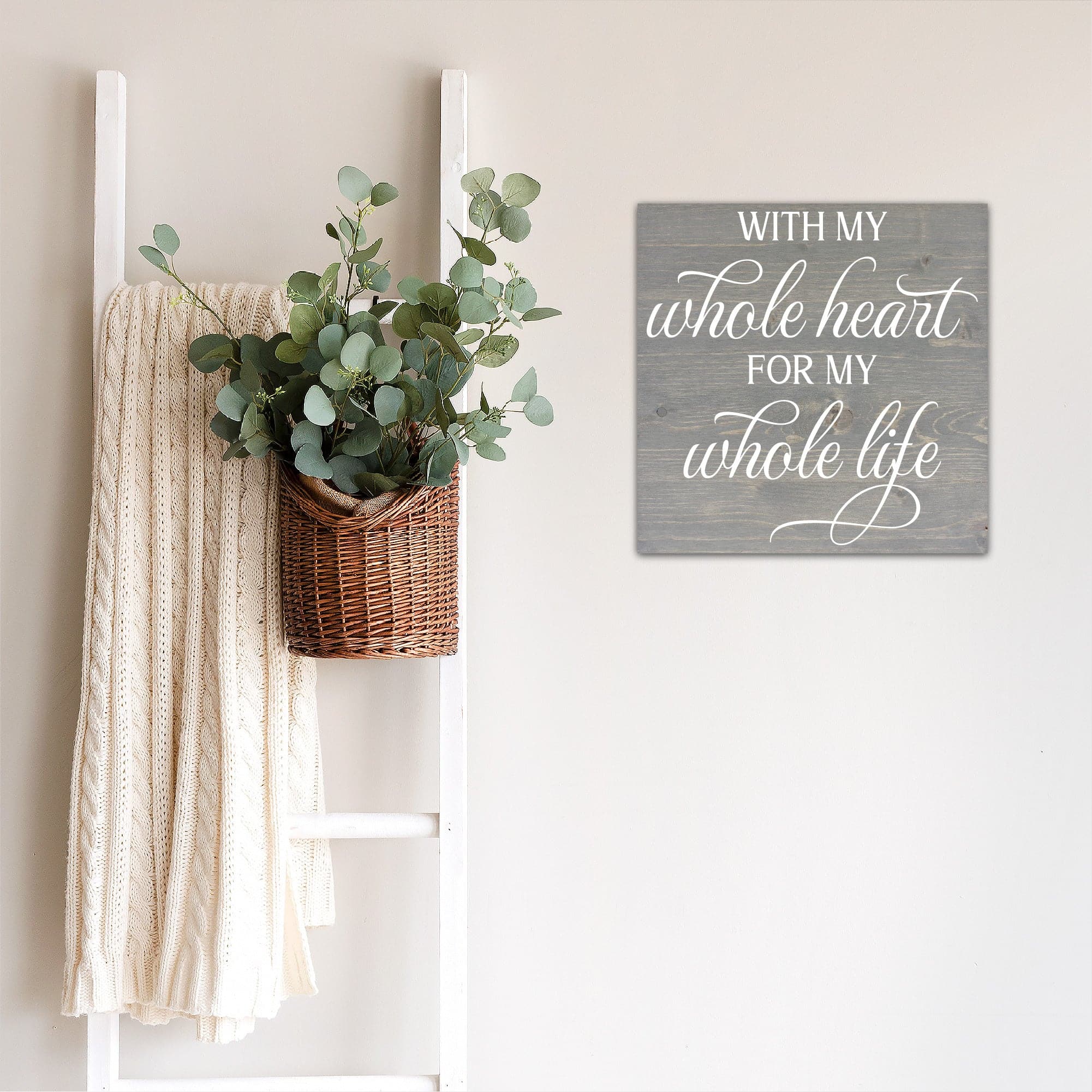 With My Whole Heart - Dream Big Printables