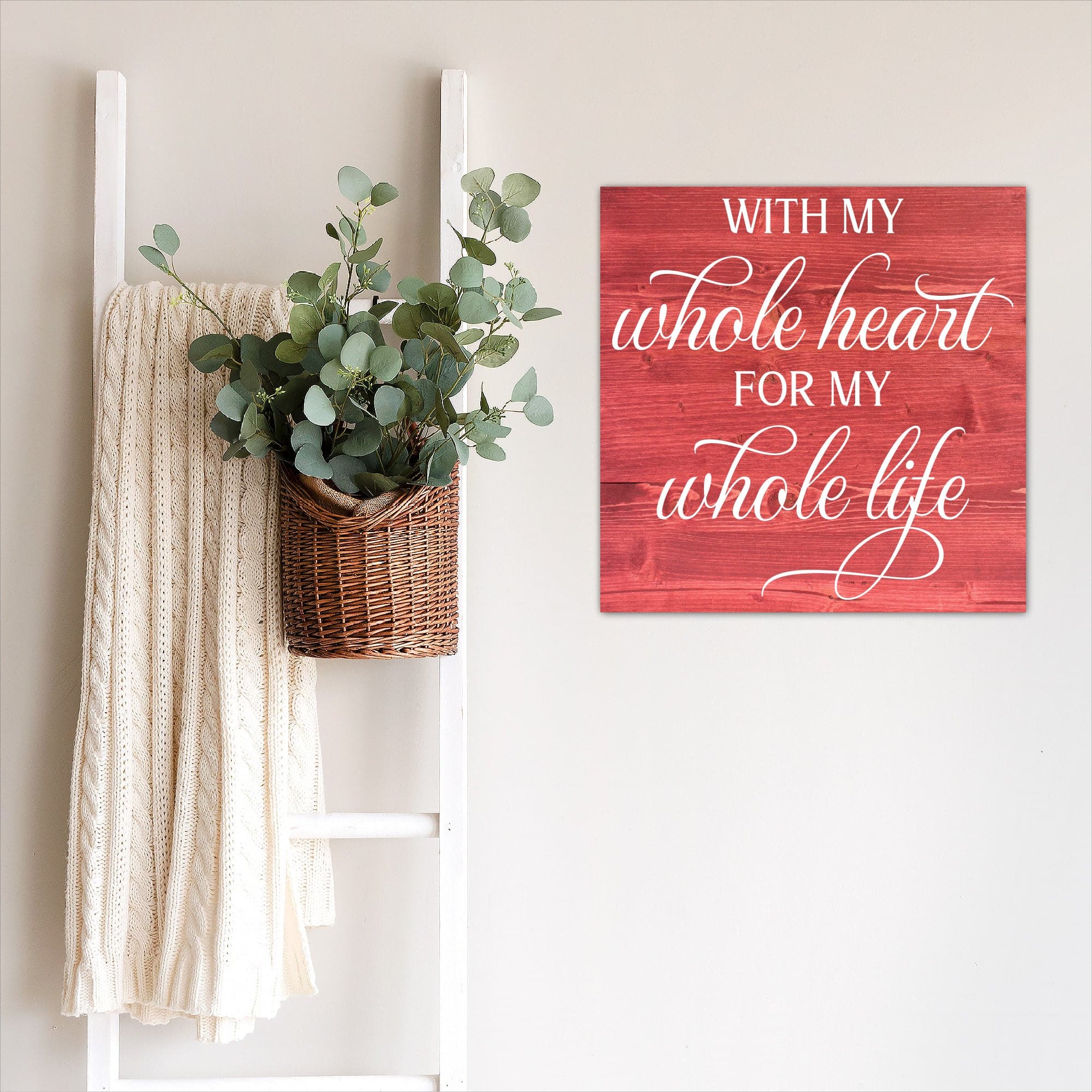 With My Whole Heart - Dream Big Printables