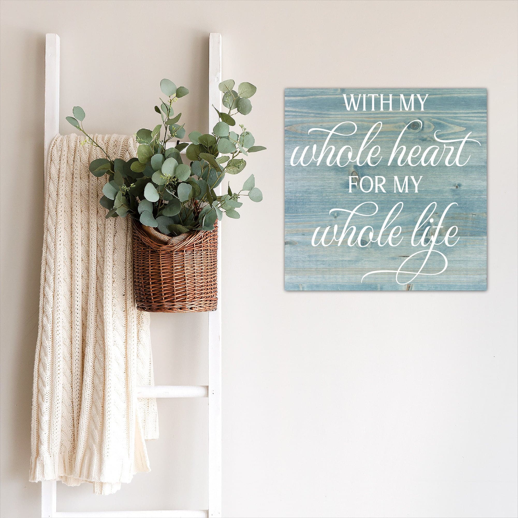 With My Whole Heart - Dream Big Printables