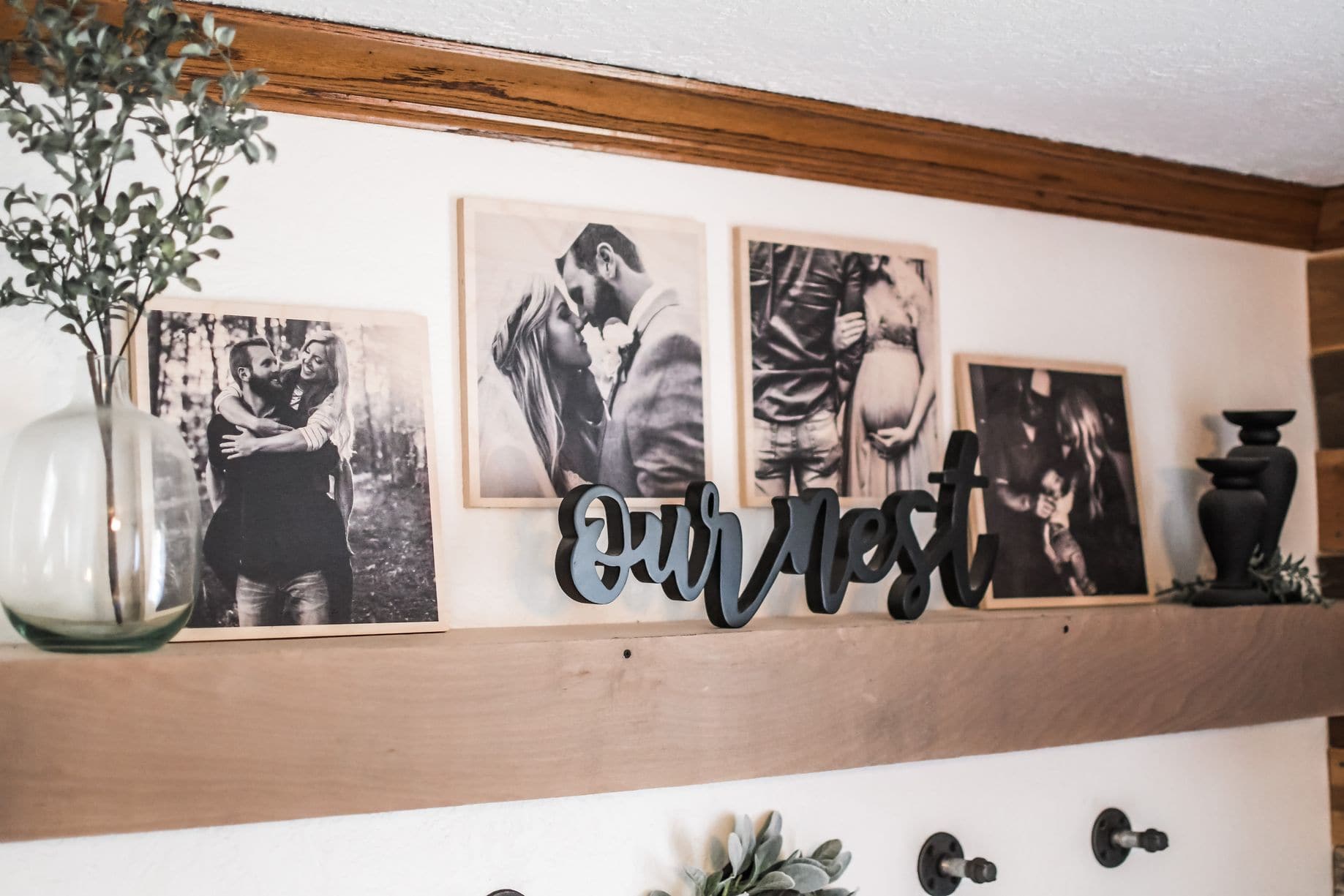 Wood Photo Squares - Dream Big Printables