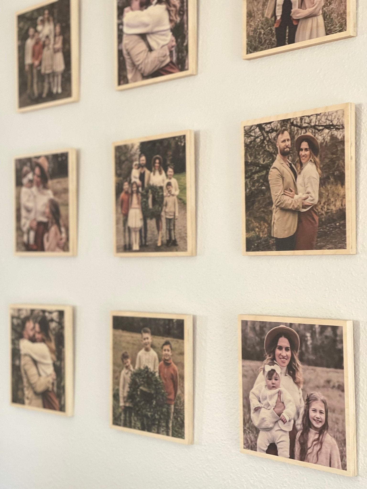 Wood Photo Squares - Dream Big Printables