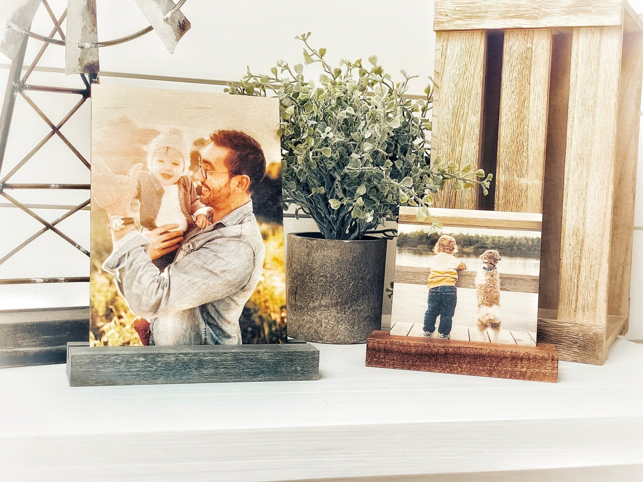 Wood Photo with Stand - Dream Big Printables
