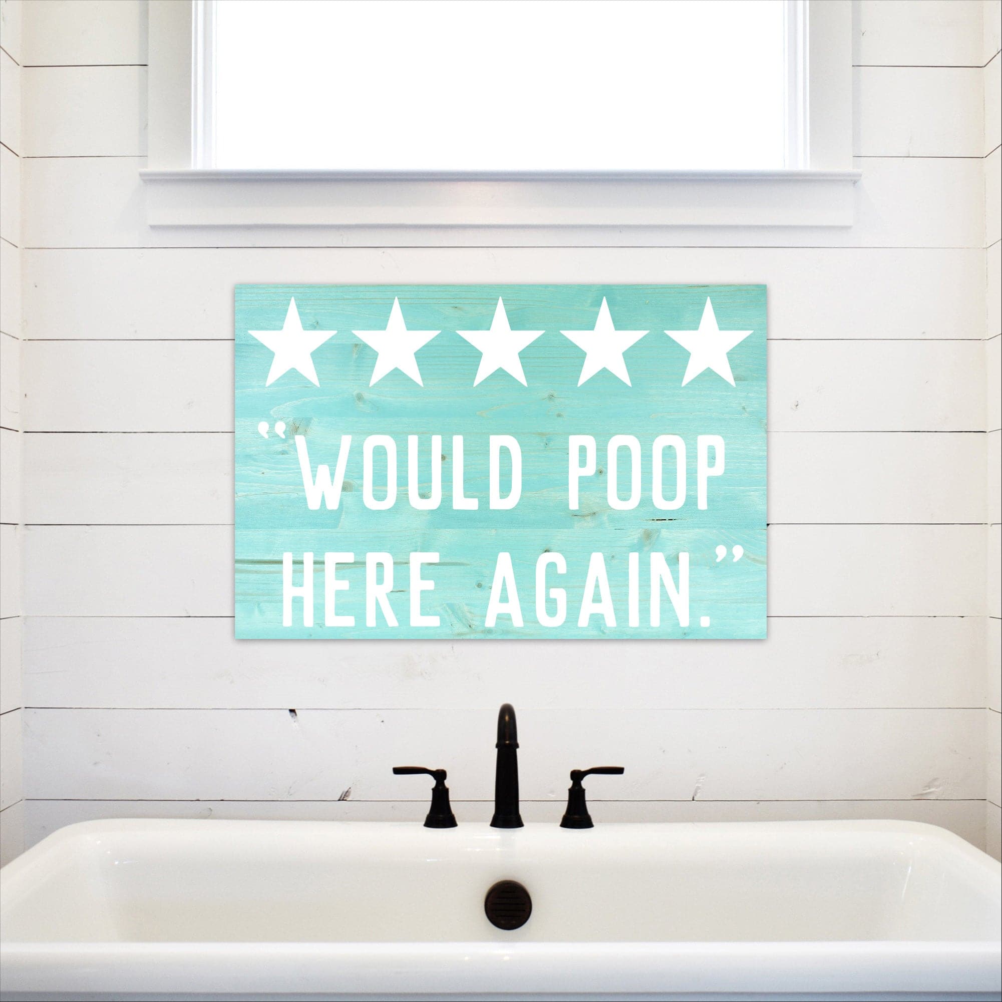 Would Poop Here Again - Dream Big Printables