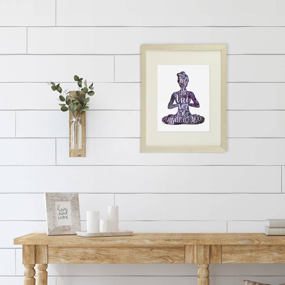 Yoga Quote Wall Art Print - 8x10 - Dream Big Printables