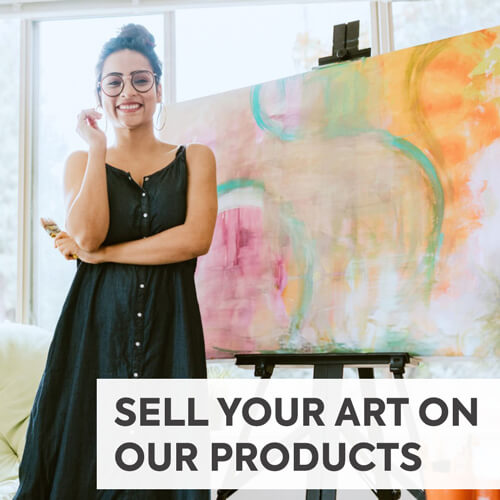 Sell Your Art on Our Stunning Products