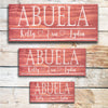 Abuela - Custom Mother's Day Sign - Dream Big Printables