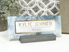 Acrylic Name Plates with Wood Stand - Dream Big Printables