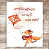 Adventure Is All Around Art Print - 8x10 - Dream Big Printables