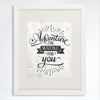 Adventure Is Waiting For You Art Print - 8x10 - Dream Big Printables