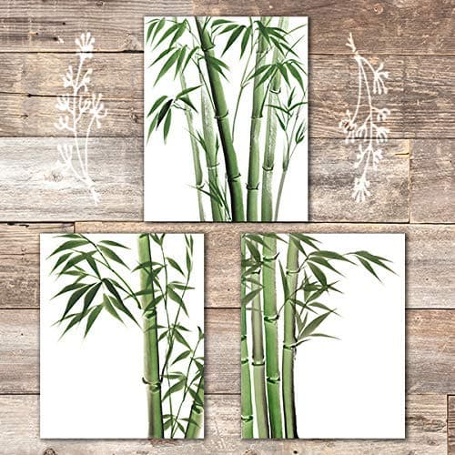 Bamboo Art Prints (Set of 3) - 8x10s - Dream Big Printables
