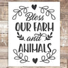 Bless Our Farm and Animals - Unframed - 8x10s - Dream Big Printables