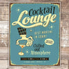 Cocktail Lounge Art Print - Unframed - 8x10 - Dream Big Printables