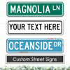 Custom Street Signs - Dream Big Printables