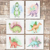 Dinosaur Wall Art Prints (Set of 6) - Unframed - 8x10s - Dream Big Printables